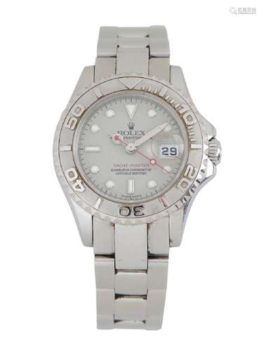 ROLEX OYSTER PERPETUAL YACHTMASTER REF 169622 A LADY S STAIN...