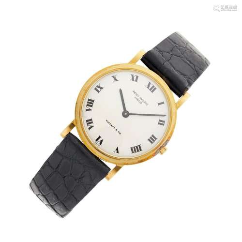 Patek Phillipe Gentleman s Gold  Calatrava  Wristwatch, Ref....