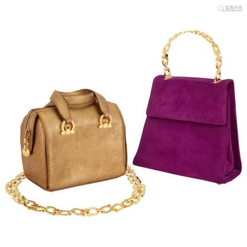 Two Salvatore Ferragamo Handbags
