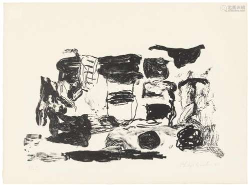 Philip Guston UNTITLED Lithograph, from A Suite of Ten Litho...