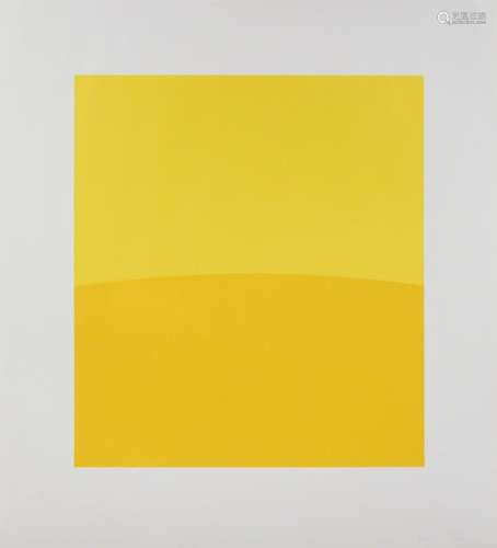Ellsworth Kelly TWO YELLOWS (AXSOM 108) Color lithograph, fr...