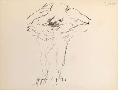 Willem de Kooning CLAM DIGGER (GRAHAM 4) Lithograph, from Po...