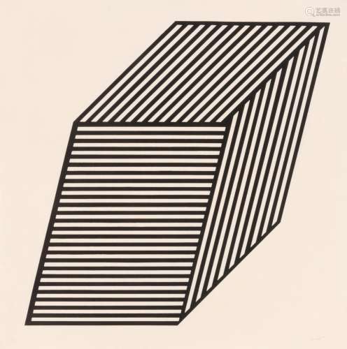 Sol LeWitt FIVE FORMS DERIVED FROM A CUBE, PLATE #05 (SEE KR...