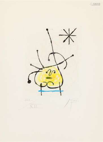 Joan Miró LA BAGUE D AURORE (DUPIN 127; CRAMER BOOKS 44) Han...