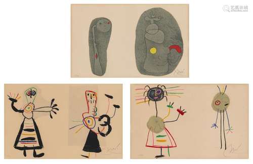 Joan Miró L ENFANCE D UBU (UBU S CHILDHOOD) (MOURLOT 1008, 1...