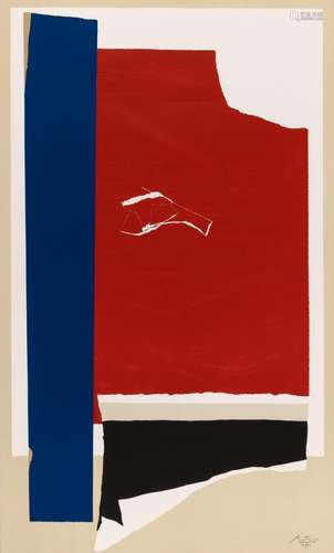 Robert Motherwell ON THE WING (BELKNAP 309; ENGBERG/ BANACH ...