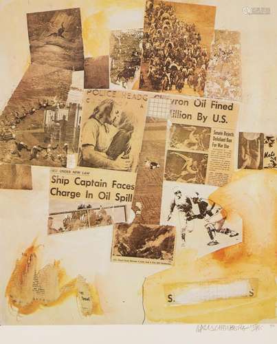 Robert Rauschenberg SHIP CAPTAIN FACES CHAROE IN OIL SPILL C...