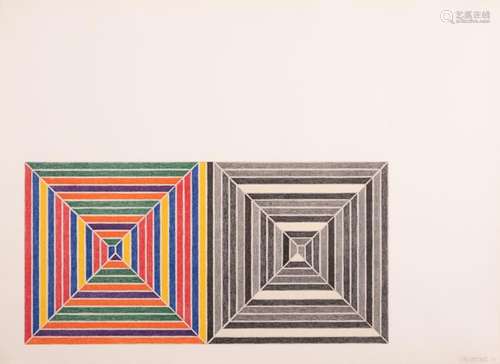 Frank Stella JASPER S DILEMMA (AXSOM 82) Color lithograph, f...