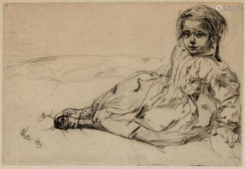 James Abbott McNeill Whistler BIBI VALENTIN (KENNEDY 50; GLA...