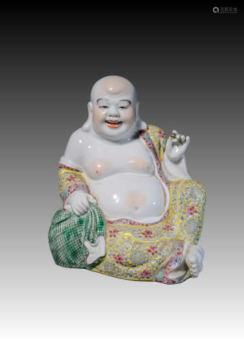 Statue of Maitreya in Pastel Bag