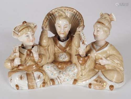 19TH-CENTURY CONTINENTAL PORCELAIN GROUP