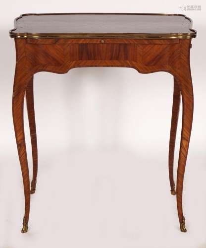 19TH-CENTURY KINGWOOD & ORMOLU TABLE