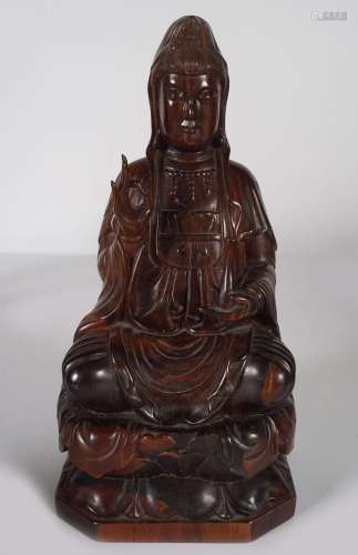 CARVED CHINESE GUANYIN