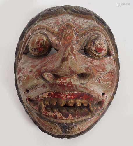 INDONESIAN JAVA DEMON MASK