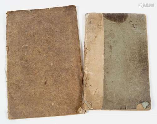 2 MISCELLANEOUS 18TH-CENTURY LEDGERS