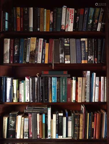 CABINET OF ASSORTED BOOKS