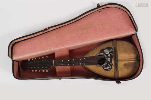 MOTHER O'PEARL INLAID MANDOLIN