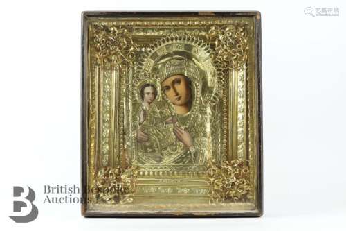 Late 19th Century Russian religious icon