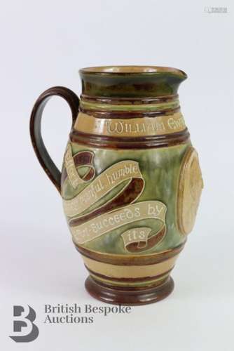 Doulton Lambeth ale jug