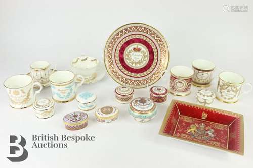 Buckingham Palace commemorative porcelain