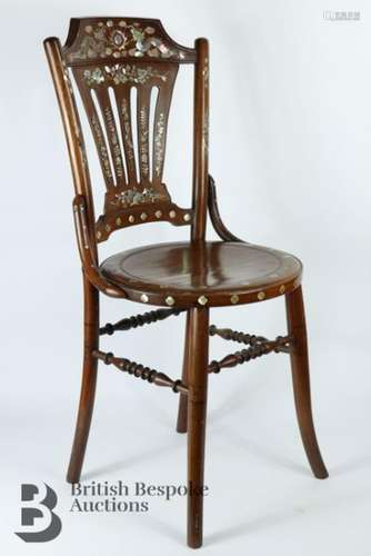 Pair of Chinese huanghuali side chairs