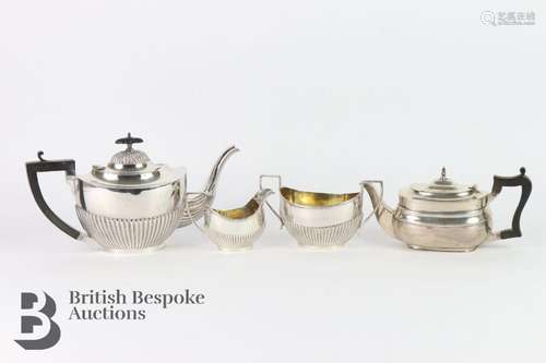 Silver bachelors tea pot