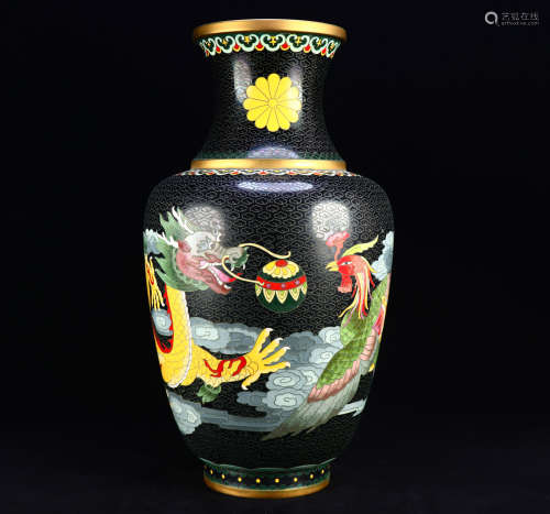 An old collection of dragon and phoenix Chengxiang Appreciat...