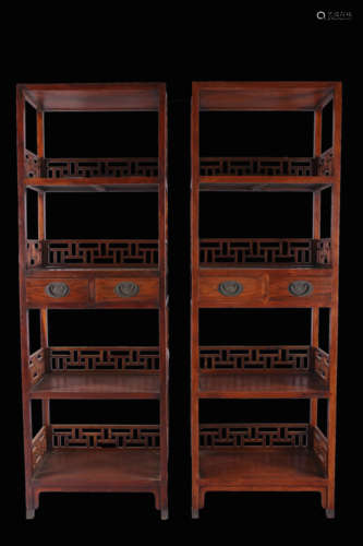 Huanghuali Bogu shelf