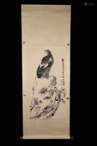 Li Kuchan Pine Eagle