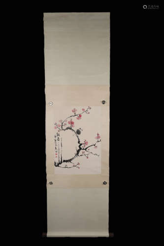 Huo Chunyang's picture of plum sparrow