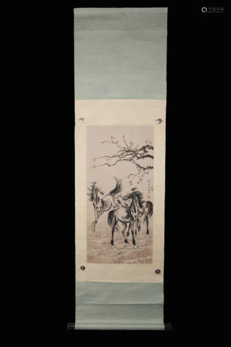 Xu Beihong's Three Horses