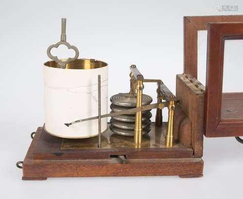 Marine barograph. Paris. France. 19th century.