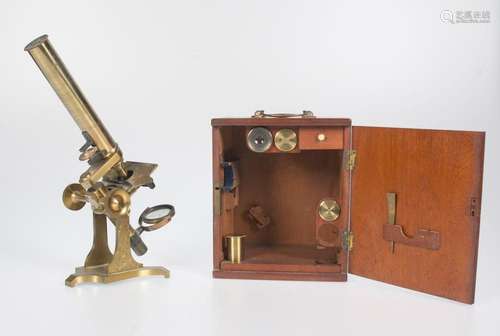 Microscope. J. H. Steward. London. England. 19th century.