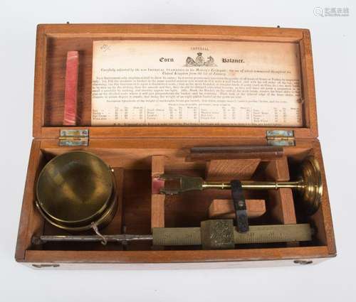 Precision scales. Coombe & Co. London. England. 19th cen...