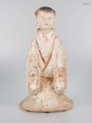 "Lady of court". Terracotta sculpture. China. Dyna...