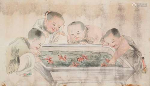 Oriental School. China. 19th - 20th century.