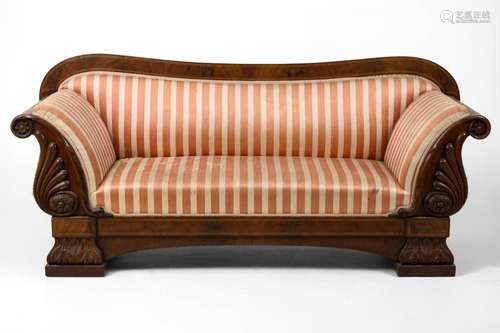 BIEDERMEIER-SOFA. WIEN?.