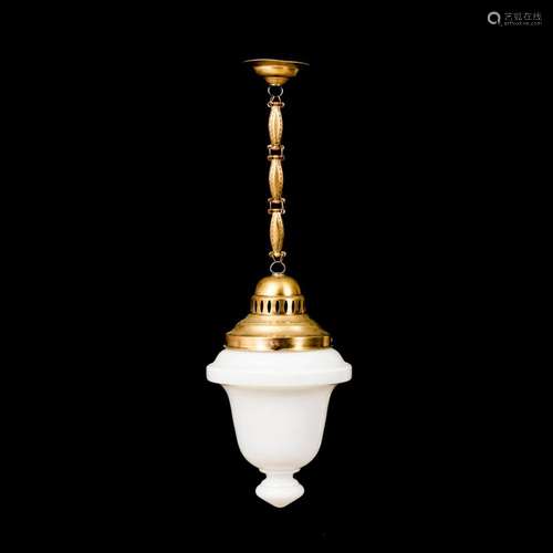 JUGENDSTIL-DECKENLAMPE.