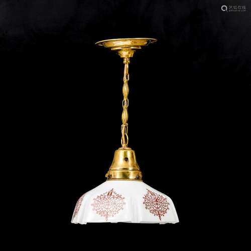 JUGENDSTIL-DECKENLAMPE.