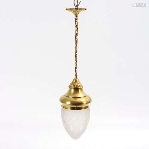 JUGENDSTIL-DECKENLAMPE.