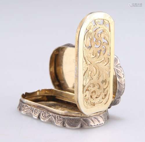 A VICTORIAN SILVER VINAIGRETTE