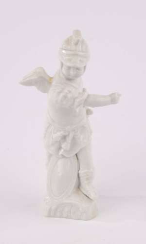 Porzellanfigur, "Putto als Krieger", KPM Berlin, W...