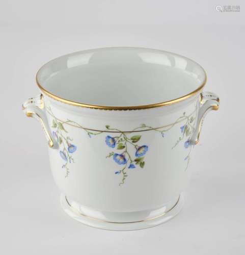 Cachepot, Herend, Dekor Nyon (NY), Goldrand, 14.5 cm hoch