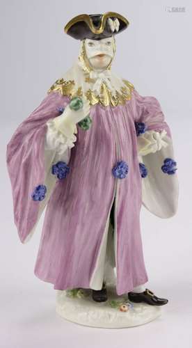 Porzellanfigur, "Advokato", Meissen, Schwertermark...