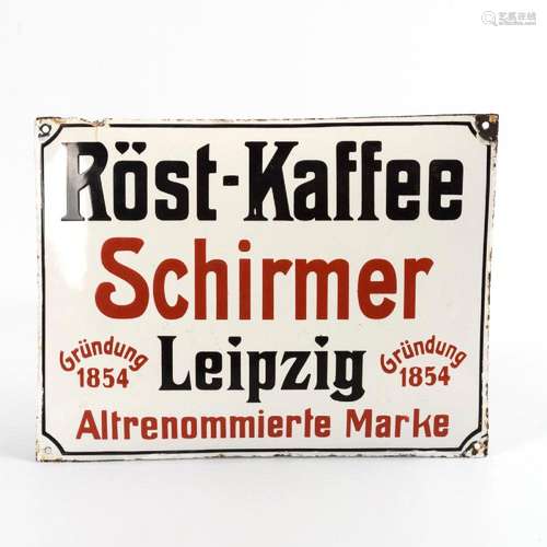 EMAILSCHILD: RÖST-KAFFEE SCHIRMER.