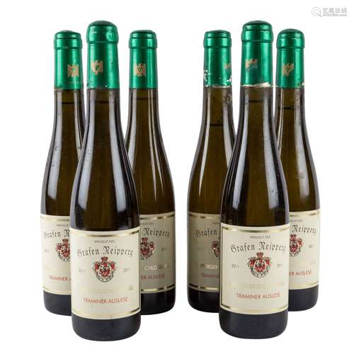 GRAFEN NEIPPERG 6 Flaschen Neipperger Schlossberg 2011,