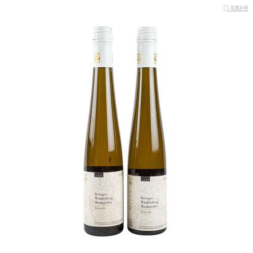 WEINGUT DR. HEGER 2 Flaschen "Ihringer Winkelerger Eisw...