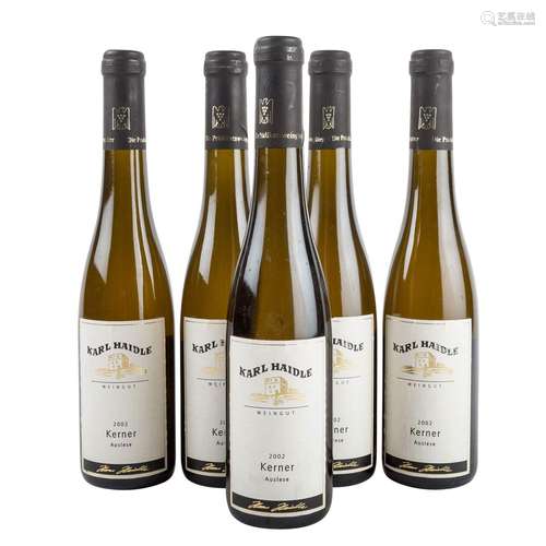 WEINGUT KARL HAIDLE 5 Flaschen "Kerner Auslese" 20...