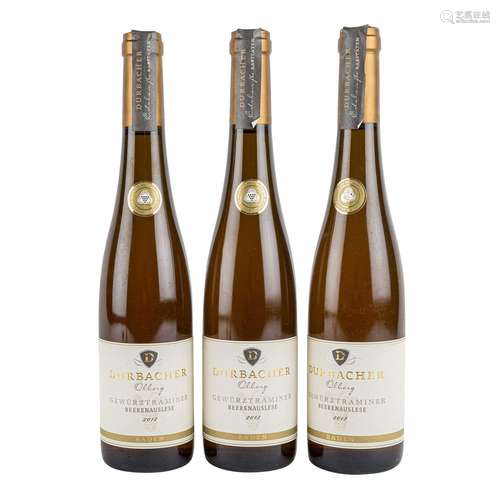 DURBACHER ÖLBERG 3 Flaschen "Gewürztraminer Beerenausle...