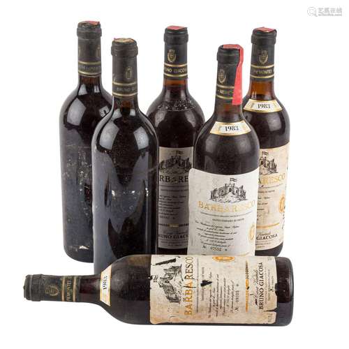 BRUNO GIACOSA BARBARESCO 6 Flaschen 'Santo Stefano di Nieve'...